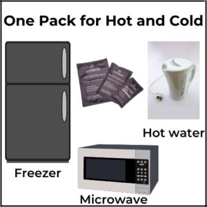 one pack for hot and cold