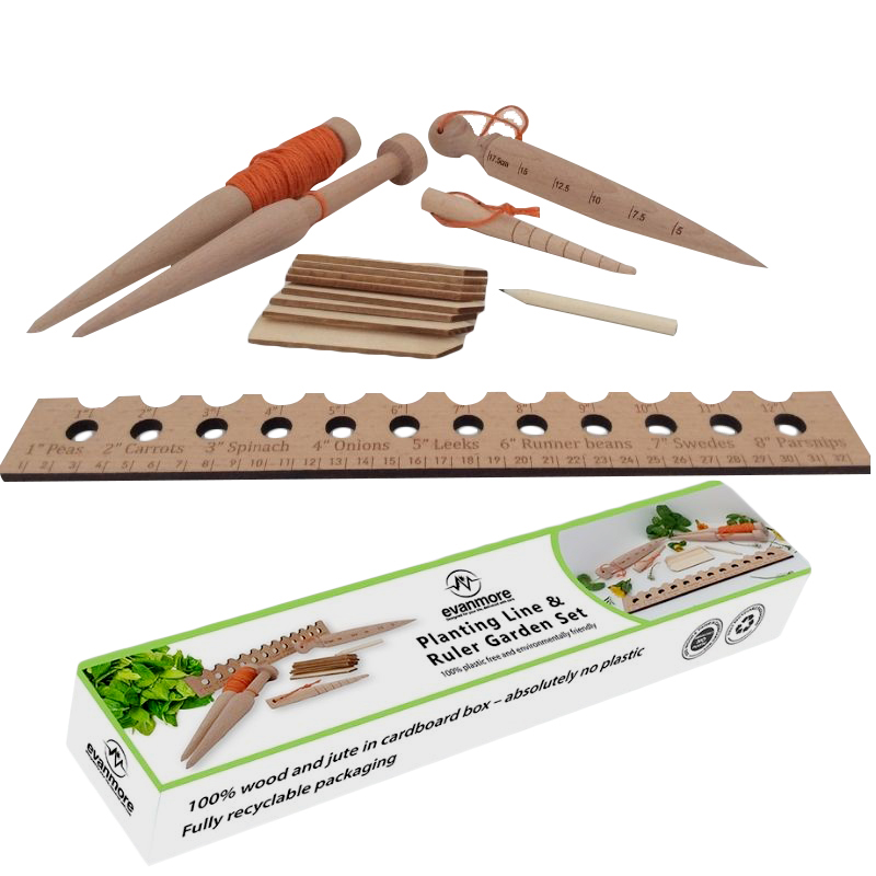 1 Metre Wooden Sowing Planting Ruler, Handmade Plant Seed Spacer, Allotment  Tools, Grow Your Own, Gardener's Gift, Garderning, Hand Painted